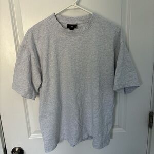 H&M Light Gray Short Sleeve Tee